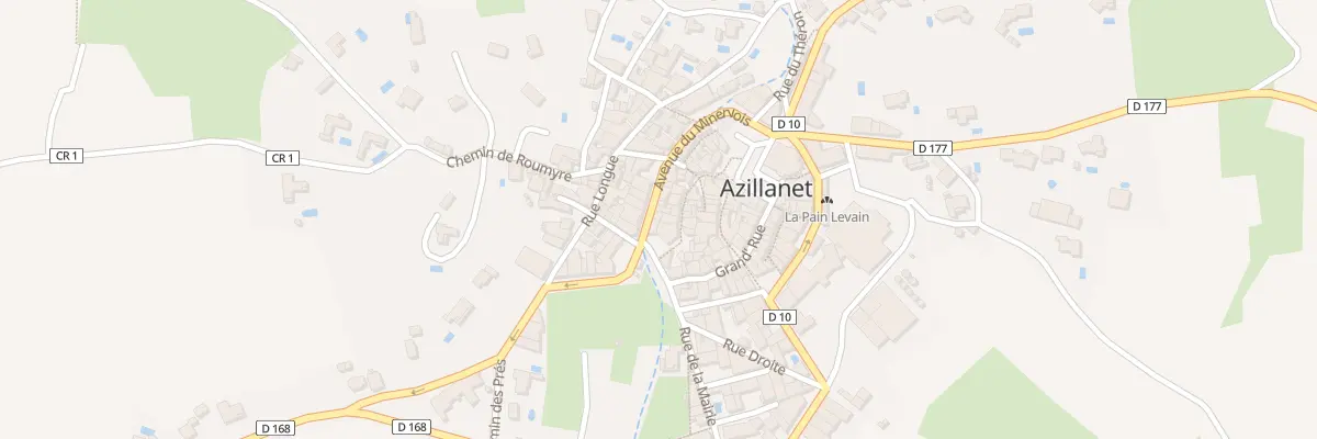 Plan du 5127 Av du Minervois à Azillanet
