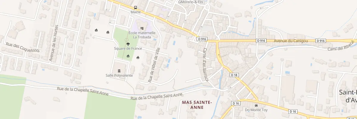 Plan du 9999 Rue de l’Hôtel de Ville à Saint-Féliu-d’Avall
