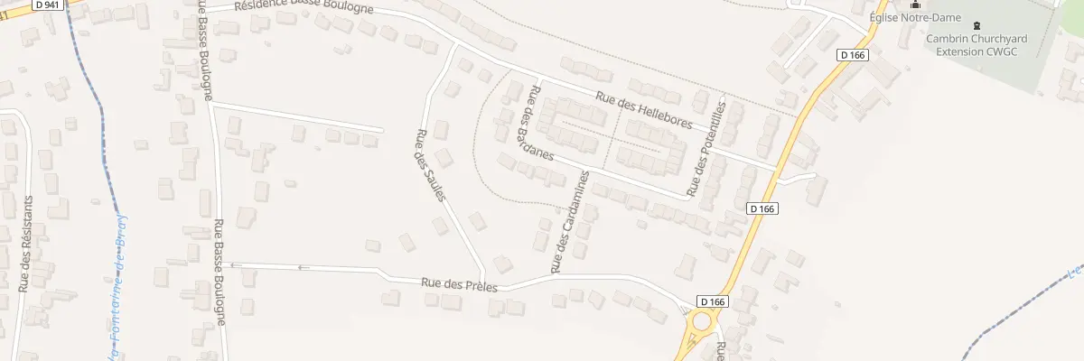 Plan du 19 Rue des Bardanes à Cambrin