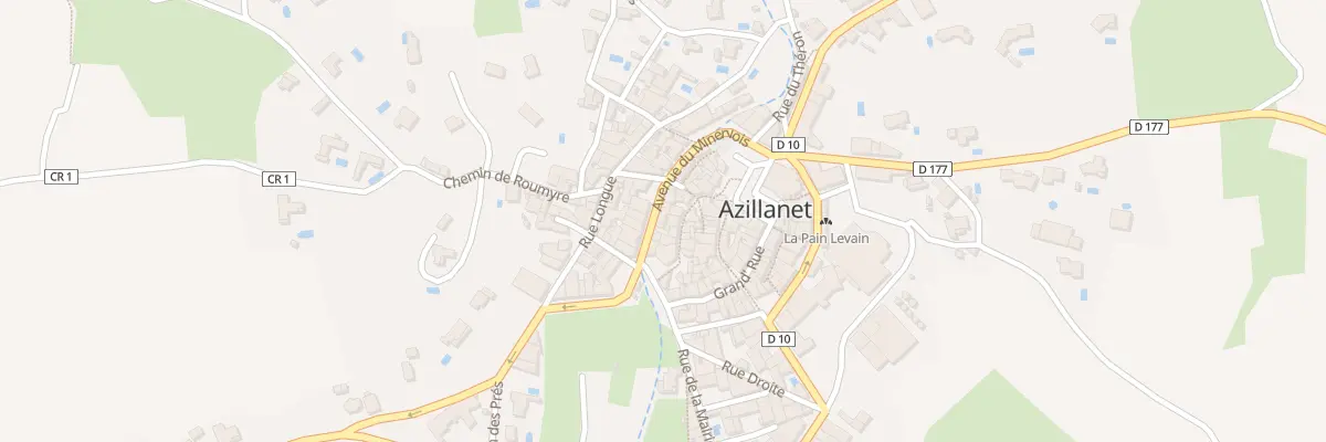 Plan du 11 Av du Minervois à Azillanet