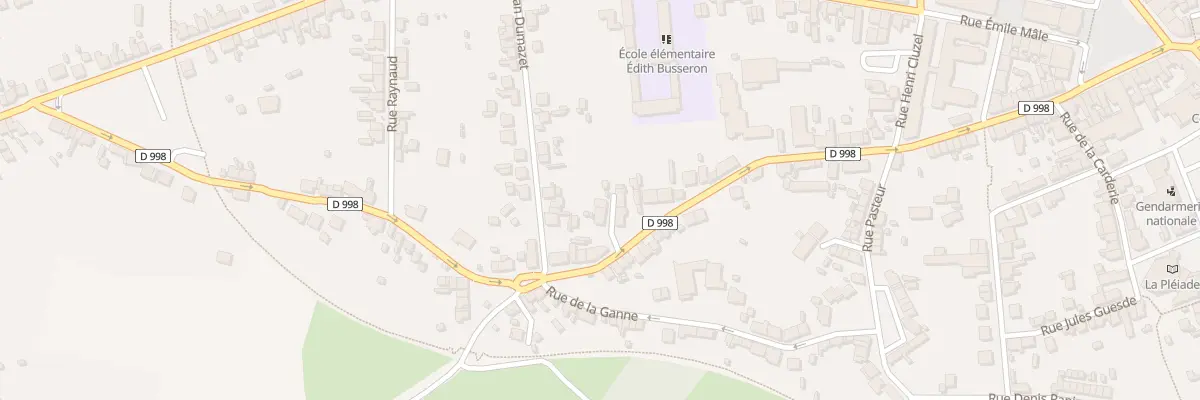 Plan du 38 Rue de la République à Commentry