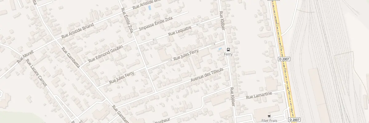 Plan du 22 Rue Jules Ferry à Châlette-sur-Loing