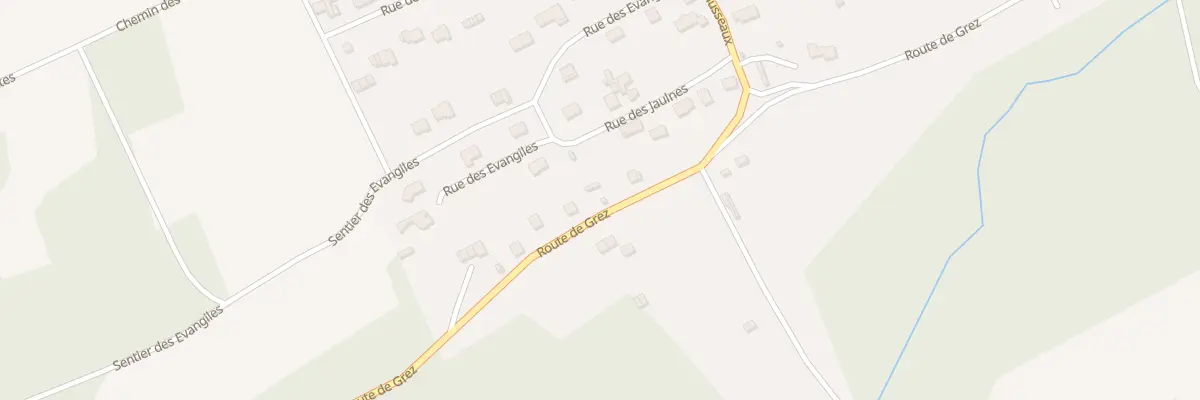 Plan du 6 Rue de Grez à Montigny-sur-Loing