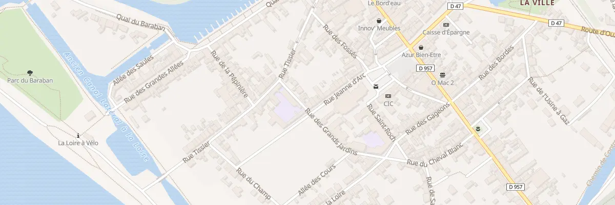 Plan du 12 Rue des Grands Jardins à Briare