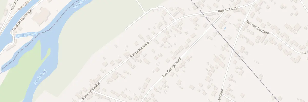 Plan du 96 Rue La Fontaine à Châlette-sur-Loing