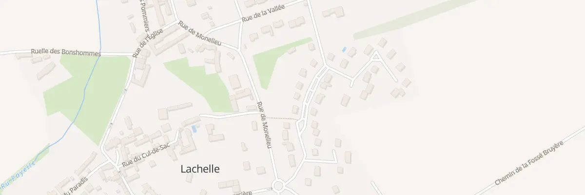 Plan du 11 Rue Bernard Moitessier à Lachelle