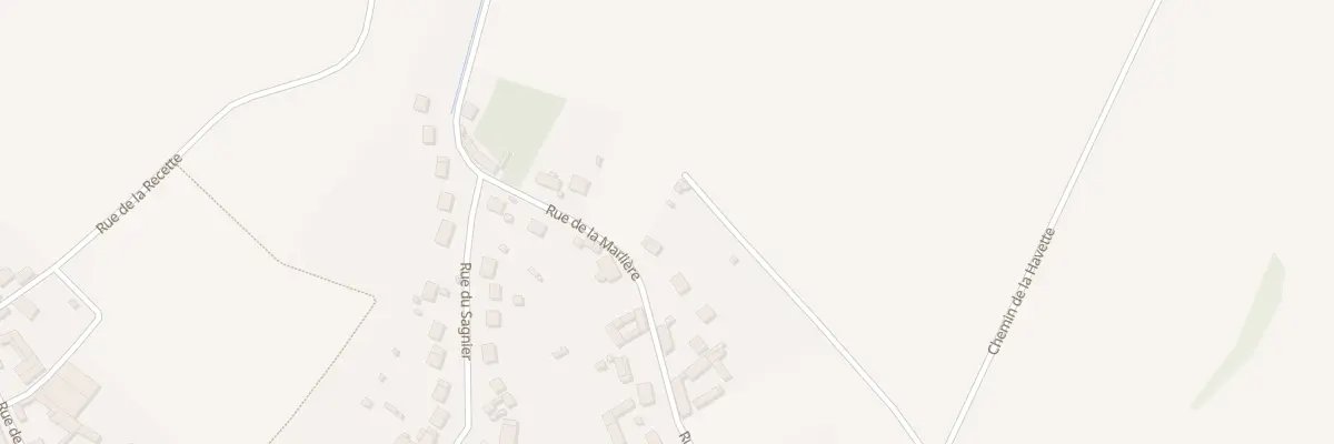 Plan du 286 Rue de la Marlière à Conchy-les-Pots
