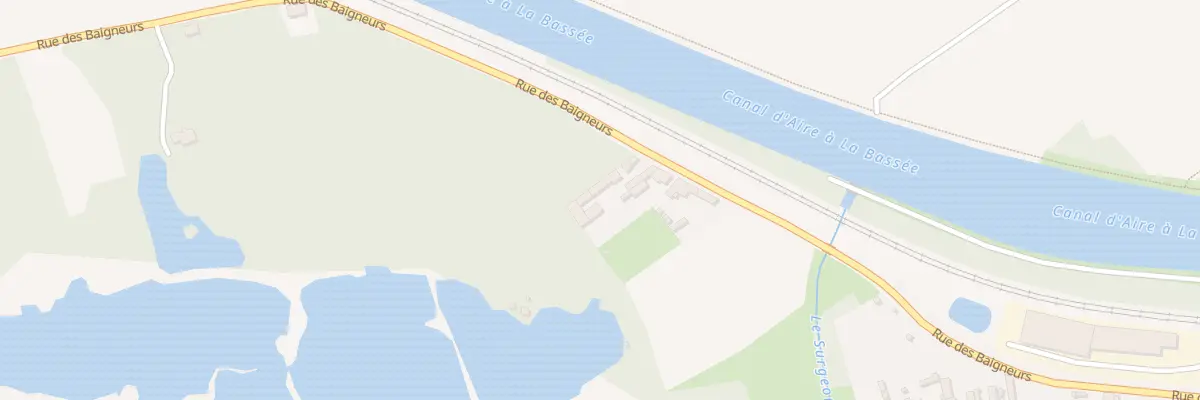Plan du 21 Rue des Baigneurs à Cuinchy
