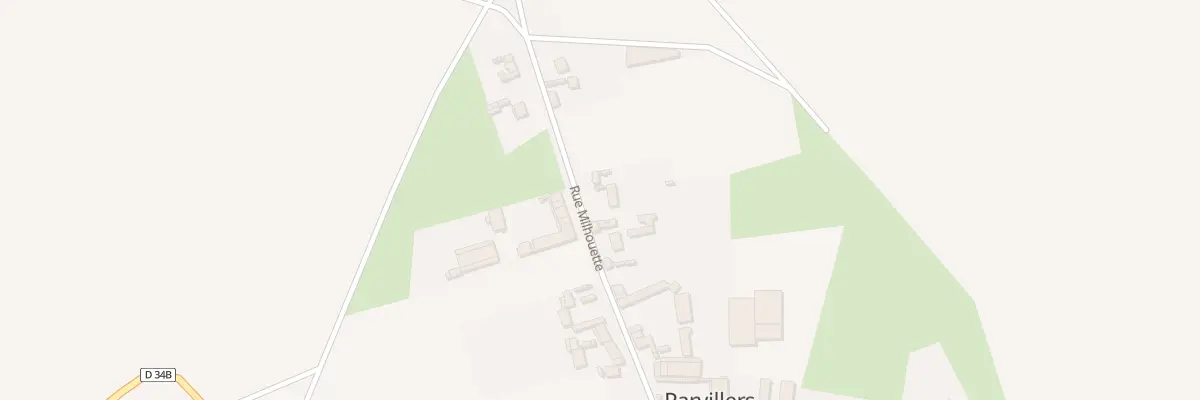 Plan du 10 Rue Milhouette à Parvillers-le-Quesnoy