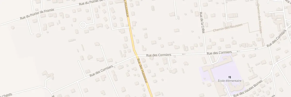 Plan du 56 Rue des Cormiers à Montigny-sur-Loing