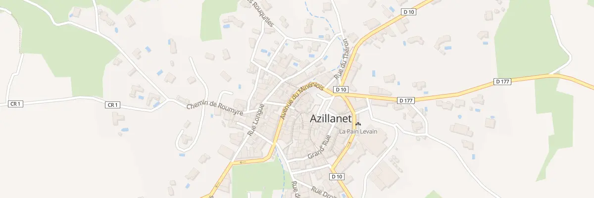 Plan du 5105 Av du Minervois à Azillanet