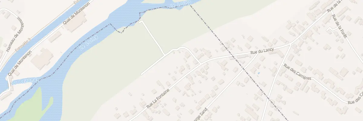 Plan du 91 Rue La Fontaine à Châlette-sur-Loing