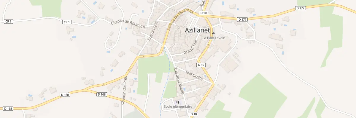 Plan du 5118 Rue de la Rampe à Azillanet