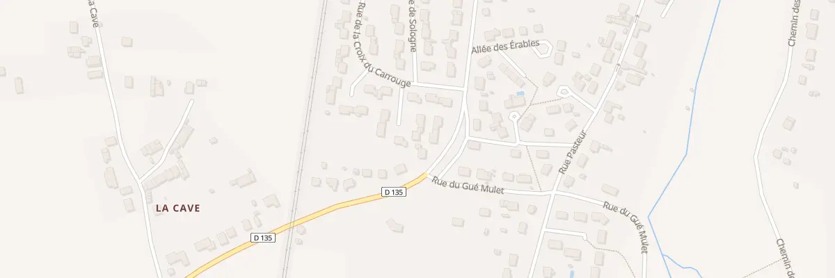 Plan du 7 Rue de la Croix du Carrouge à Nogent-sur-Vernisson