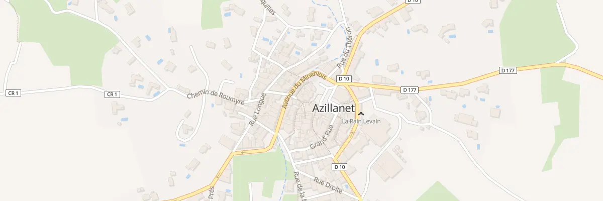 Plan du 5098 Rue du Château à Azillanet