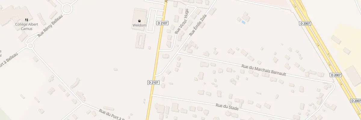 Plan du 8 Rue du Marchais Barnault à Briare