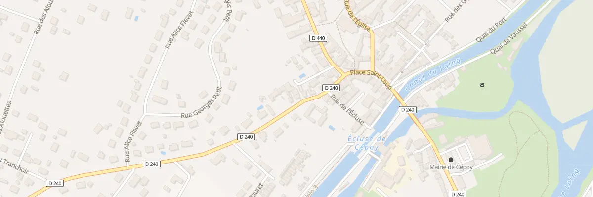 Plan du 12 Rue de la Libération à Cepoy