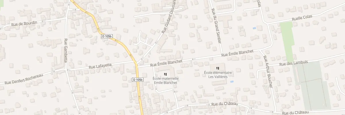 Plan du 3C Rue Emile Blanchet à Dampmart