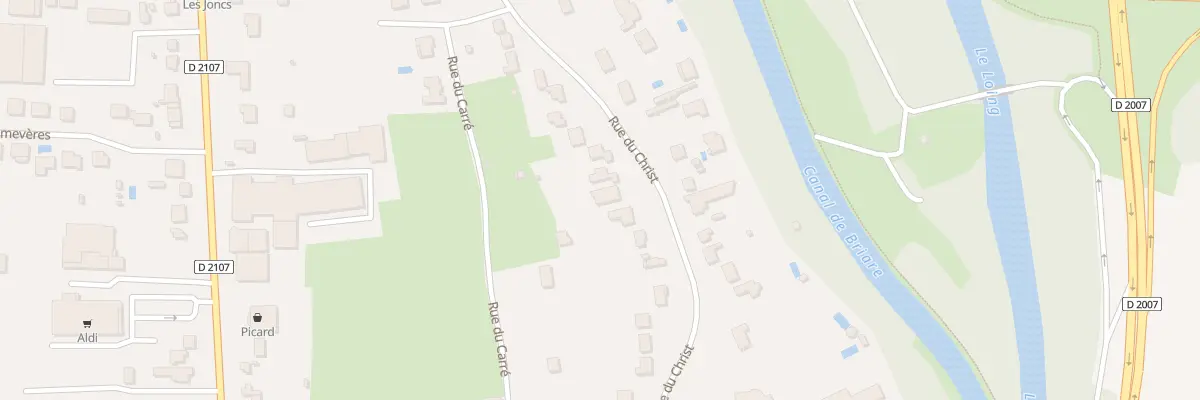 Plan du 650 Rue du Christ à Amilly