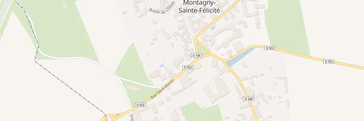 Plan du 2 Rue St Martin à Montagny-Sainte-Félicité