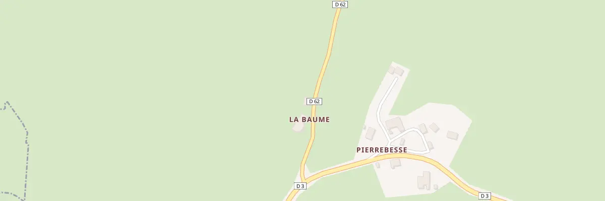 Plan du 5035 Pierrebesse à Cheylade