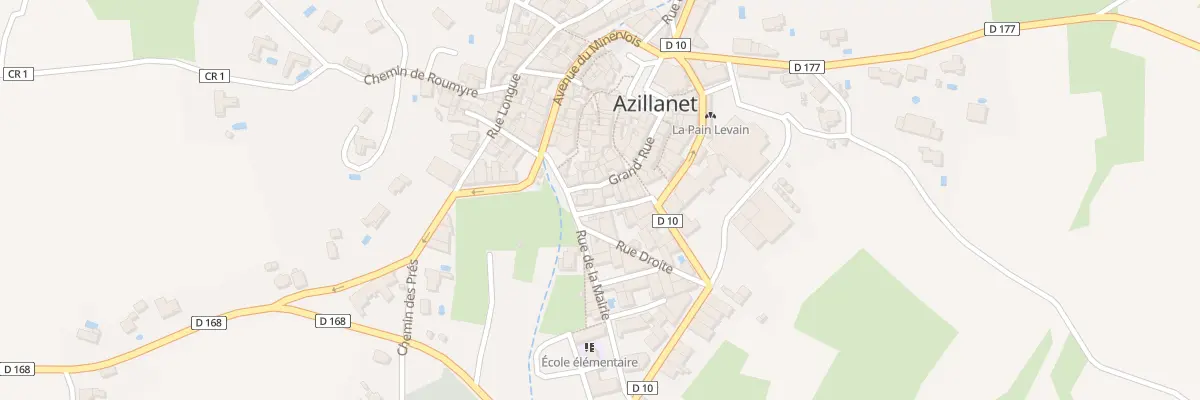 Plan du 5120 Rue de la Rampe à Azillanet