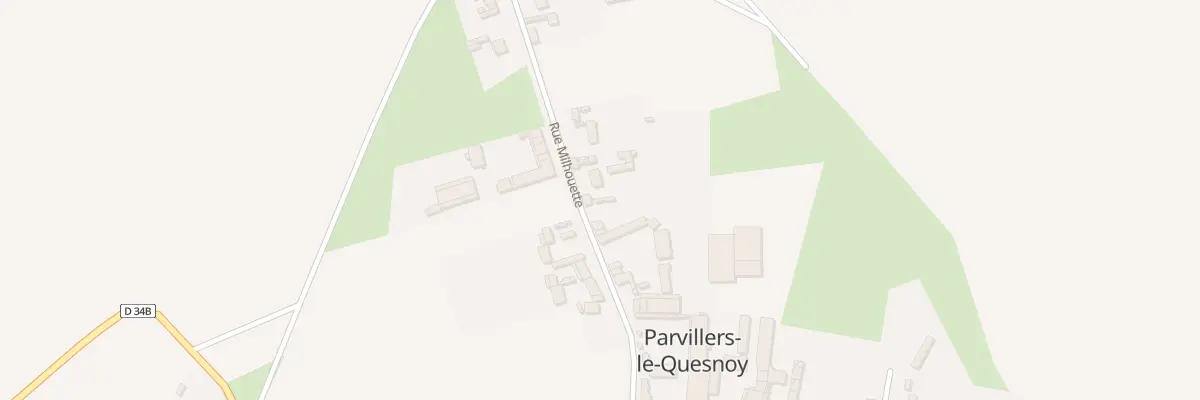 Plan du 4 Rue Milhouette à Parvillers-le-Quesnoy