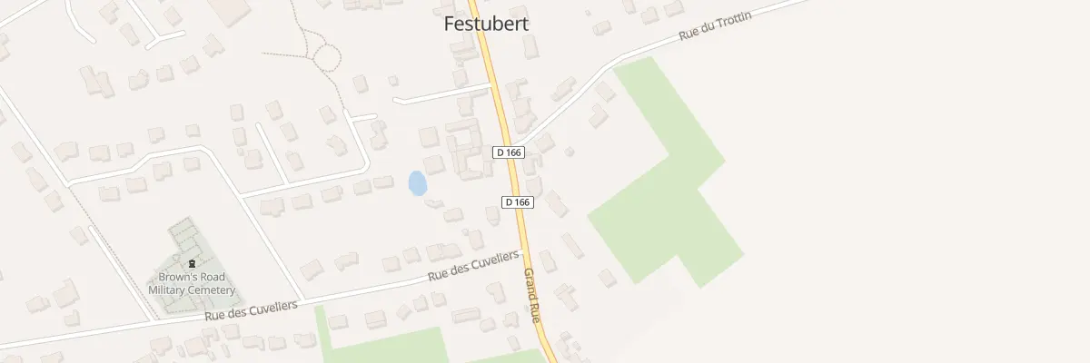 Plan du 300 Gr Grand Rue à Festubert
