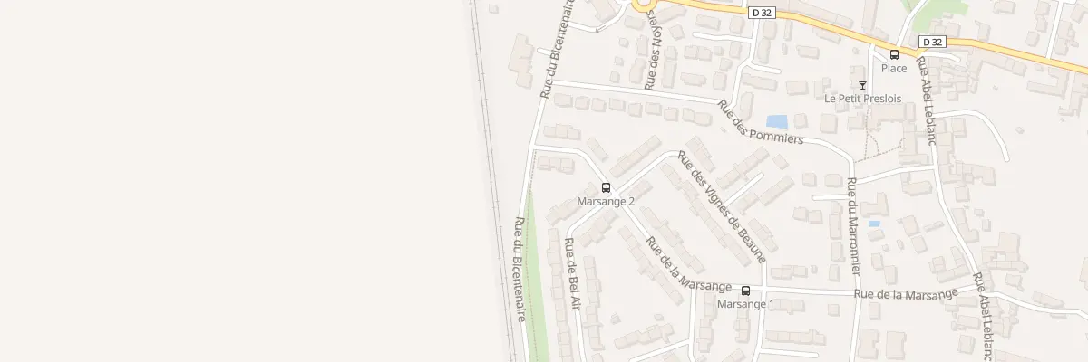Plan du 35 Rue de la Marsange à Presles-en-Brie