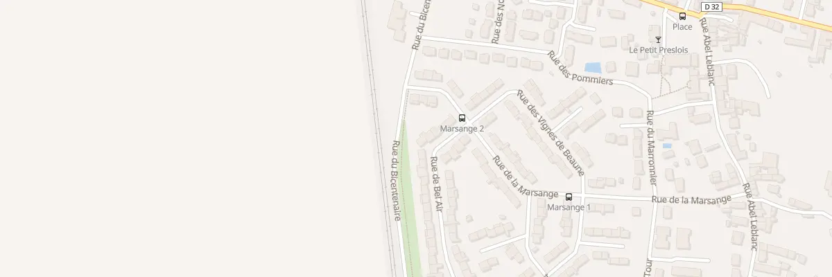 Plan du 10 Rue de Bel Air à Presles-en-Brie