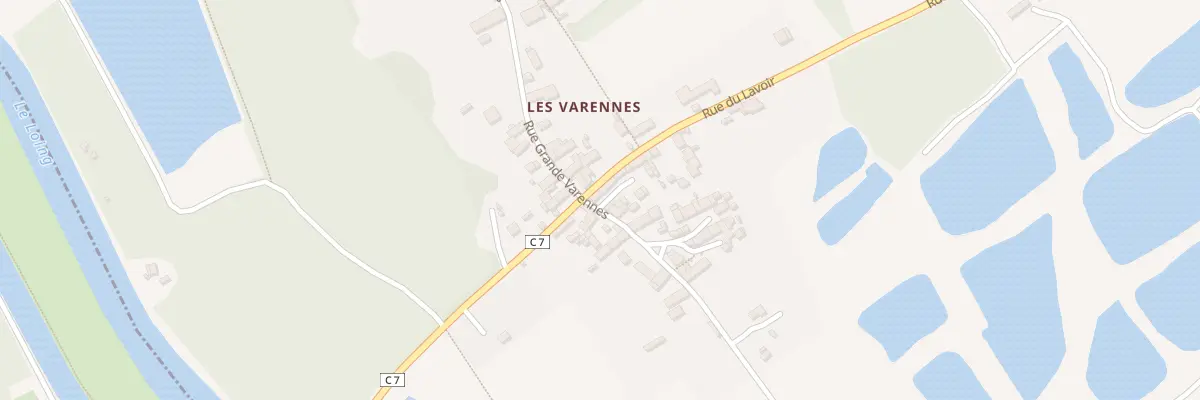 Plan du 59 Rue Grande Varennes à Souppes-sur-Loing