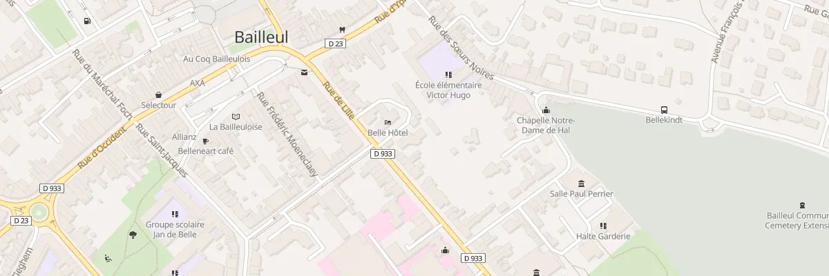 Plan du 19B Rue de Lille à Bailleul