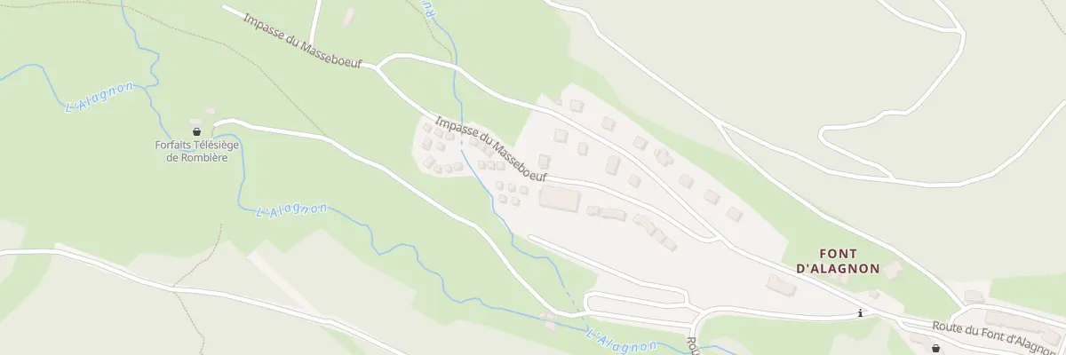 Plan du 5 Imp de Masseboeuf à Laveissière