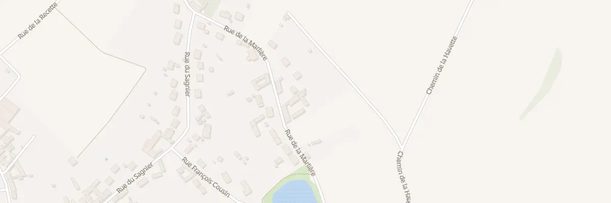 Plan du 190 Rue de la Marlière à Conchy-les-Pots