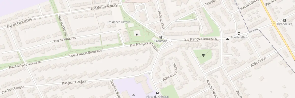 Plan du 42 Rue François Broussais à Dainville