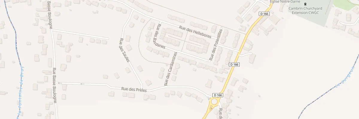 Plan du 15 Rue des Bardanes à Cambrin