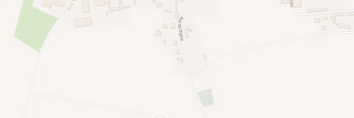 Plan du 12 Rue de l’Église à Parvillers-le-Quesnoy