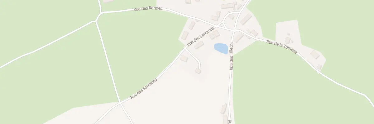 Plan du 5323 Les Betz à Cisternes-la-Forêt