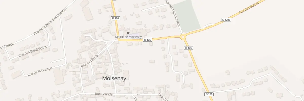 Plan du 6 Rue du Jubilé à Moisenay
