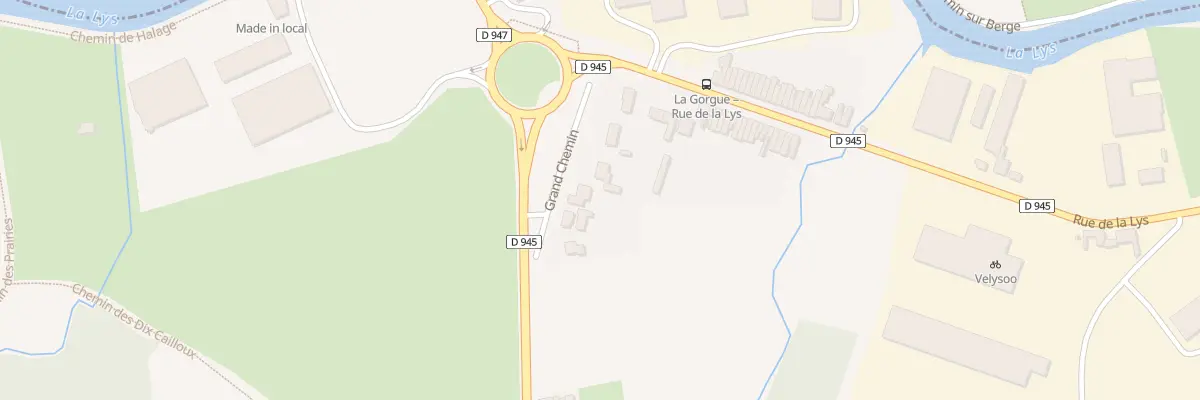 Plan du 91 Rue du Grand Chemin à La Gorgue