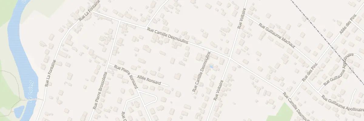 Plan du 28B Rue Camille Desmoulins à Châlette-sur-Loing