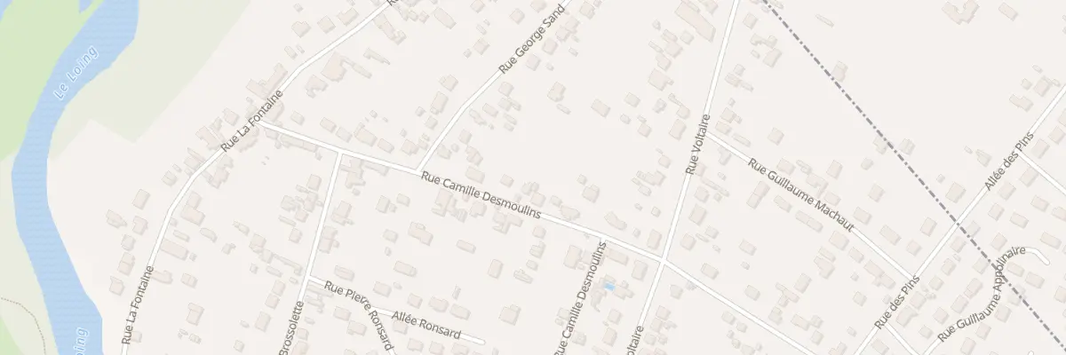 Plan du 23 Rue Camille Desmoulins à Châlette-sur-Loing