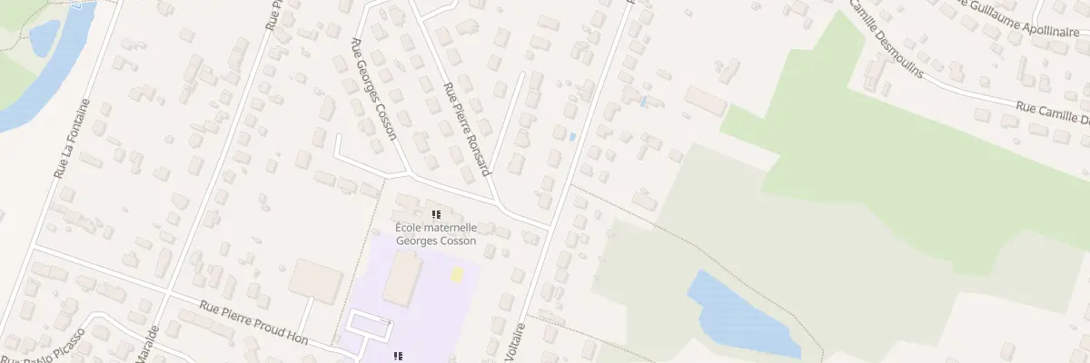 Plan du 71 Rue Voltaire à Châlette-sur-Loing