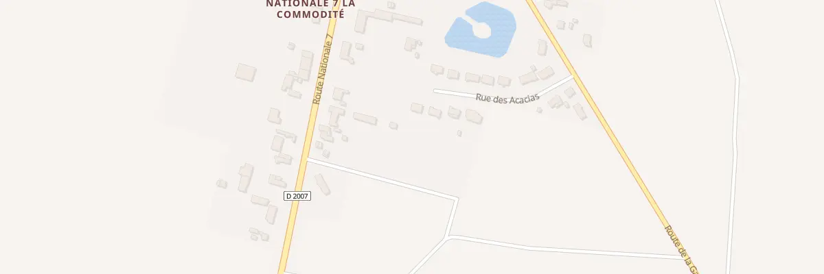 Plan du 39 Rte Nationale 7 à Solterre