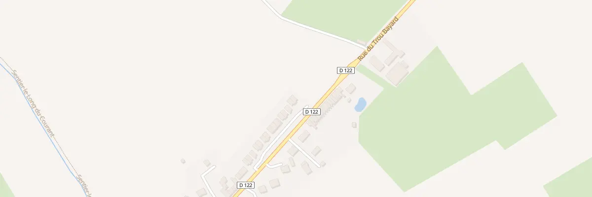 Plan du 57 Rue du Trou Bayard à Estaires