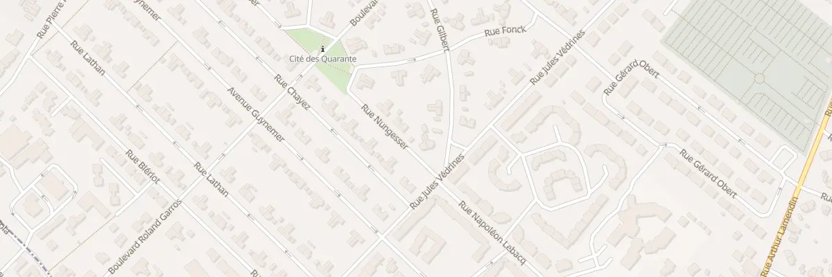 Plan du 2 Rue Nungesser à Grenay