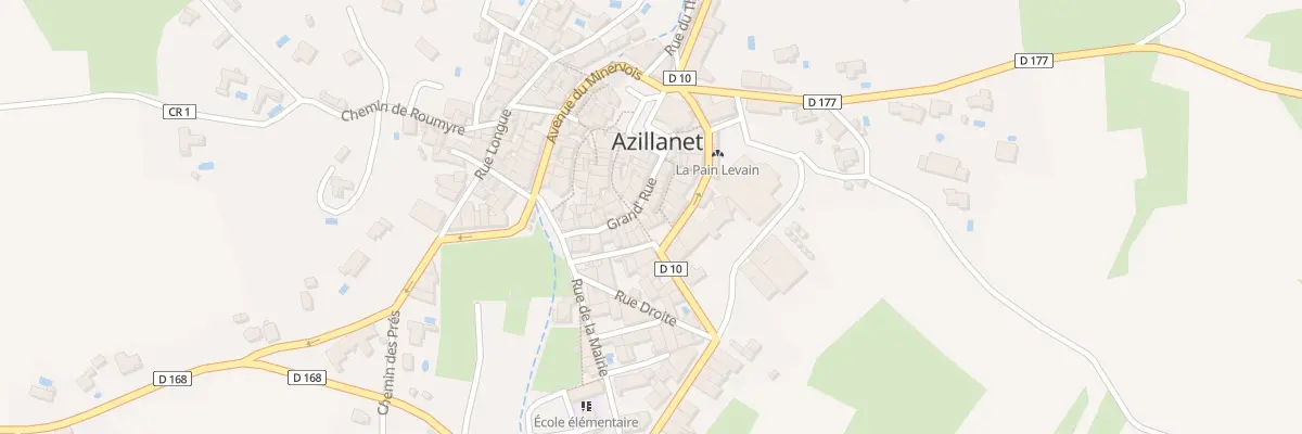Plan du 5082 Gr Grand Rue à Azillanet