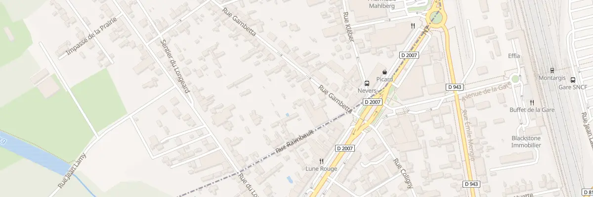 Plan du 156 Rue Gambetta à Châlette-sur-Loing