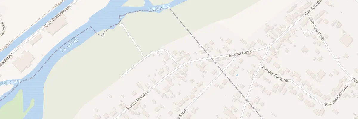 Plan du 97 Rue La Fontaine à Châlette-sur-Loing
