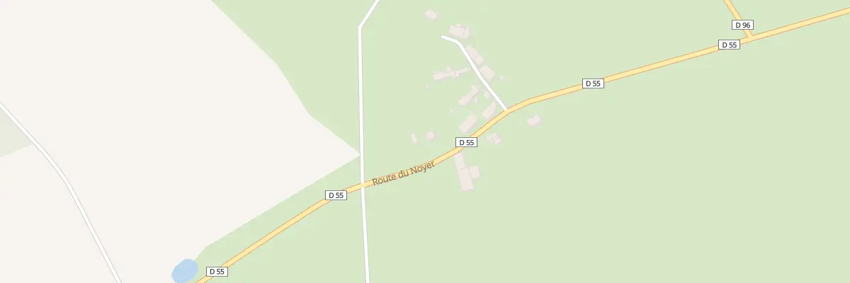 Plan du 4 Rte du Noyer à Subligny